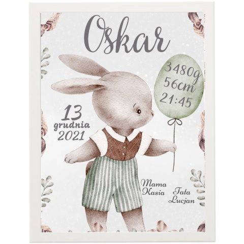 Króliczki Boho