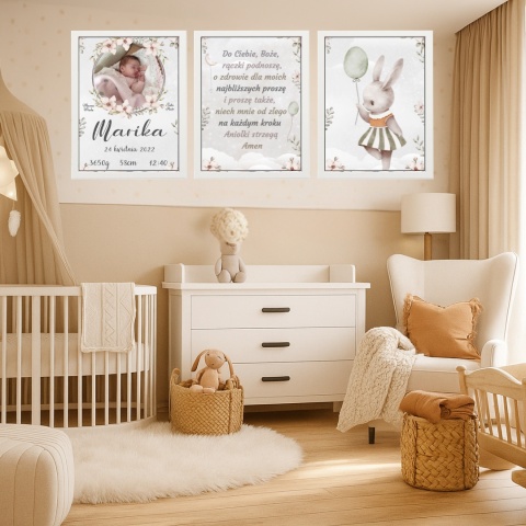 Króliczki Boho - Zestaw